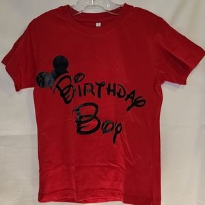 Birthday Boy Red T-shirt